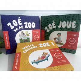 Livres "Kit les aventures de Zoé"